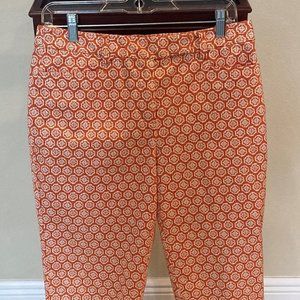 Talbot's Capri, 8P, Orange & White